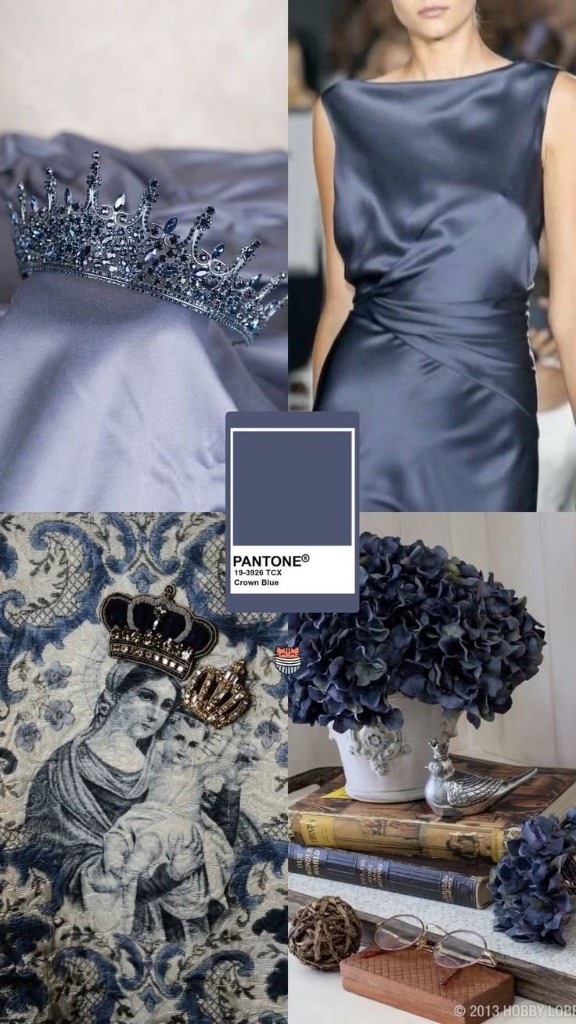Crown Blue — синий оттенок